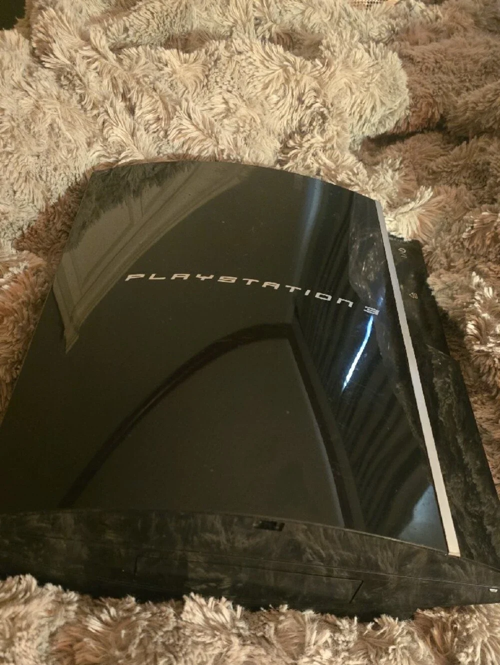 Sony PlayStation 3 Fat Console - Black with Silver Trim